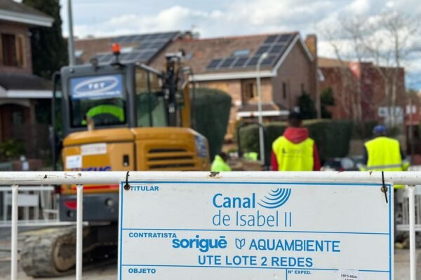 Obras del Canal de Isabel II