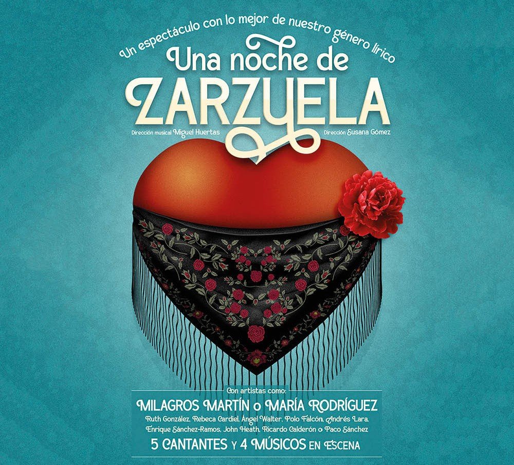 El Teatro Municipal de Coslada acoge mañana sábado, 18 de octubre, a las 19:00 horas, Una noche de zarzuela,