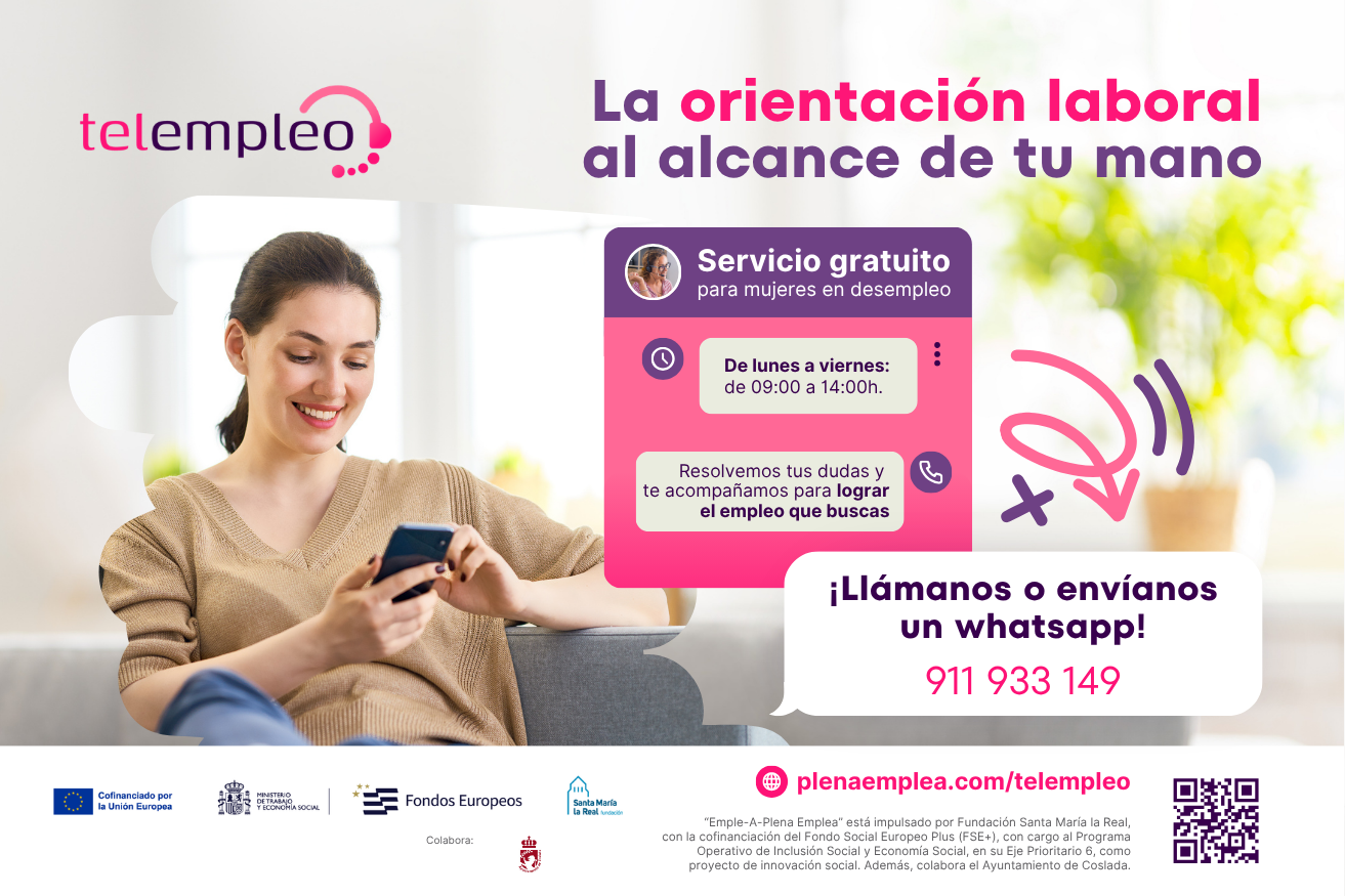 Coslada renueva Telempleo para ofrecer mejor orientación laboral a sus vecinos