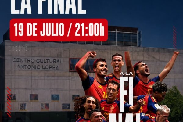 La final del Mundial 2026 podrá verse en pantalla gigante en la explanada del Centro Cultural Antonio López