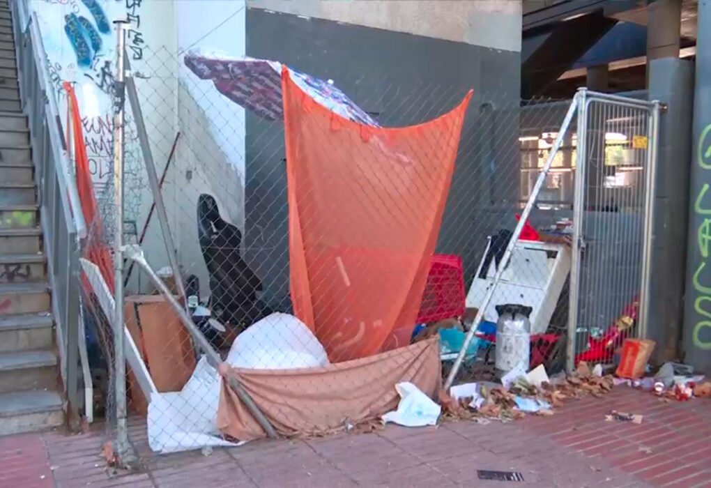 Coslada denuncia la inseguridad y la presencia de un okupa en la estación de Cercanías