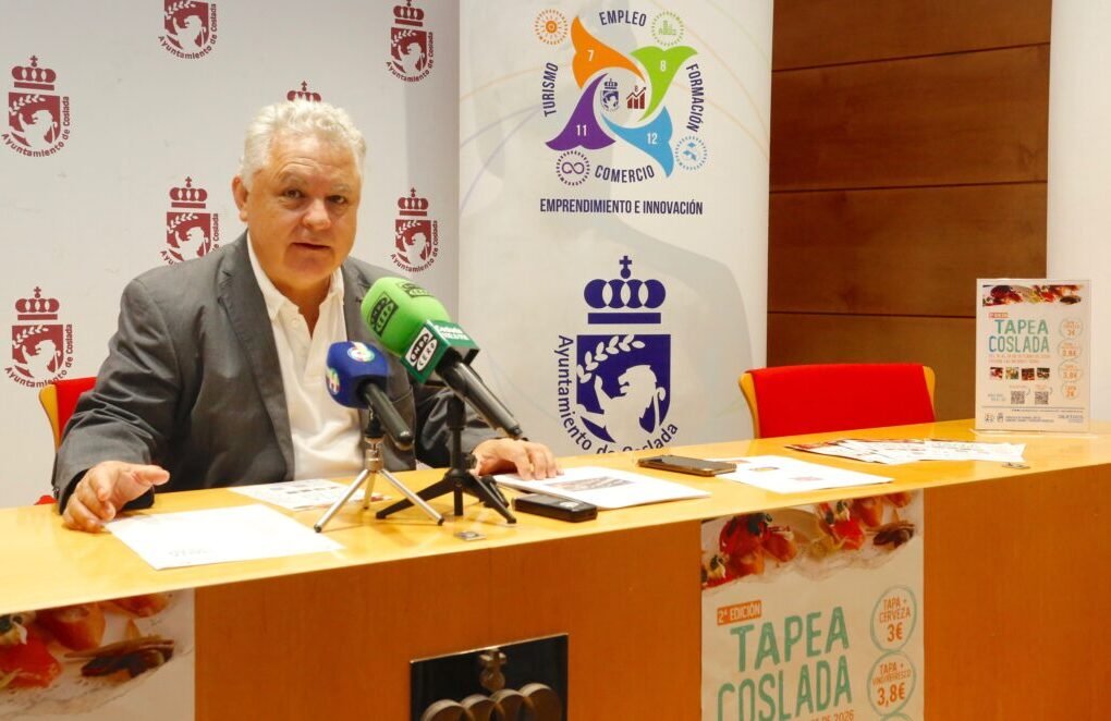 Presentada la segunda edición de la Feria de la Tapa “Tapea Coslada”, que se celebrará del 16 al 18 de octubre