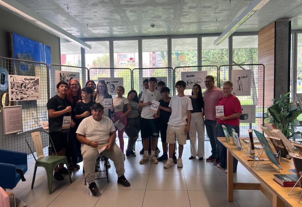 La Biblioteca Luisa Carnés expone en octubre “Clase calé” del alumnado de etnia gitana del IES Miguel Catalán